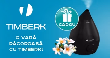 Procurară un aparat de aer condiționat Timberk și beneficiază de cadou umidifacator!