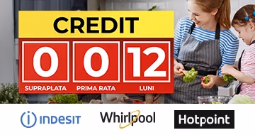 Кредит 0-0-12 на технику Indesit, Ariston, Whirpool!