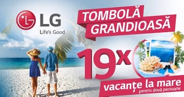 Купи технику LG от 5000 лей и участвуй в беспроигрышной лотерее!