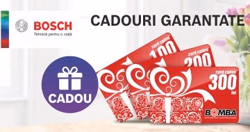 Premiu garantat la procurarea mărfii Bosch în sumă de la 1000 lei!