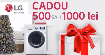 Гарантированный подарок при покупке единицы товара LG  от 5000 леев!