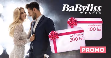 La procurarea unitatii de produs Babyliss  de la 999 lei cadou garantat!