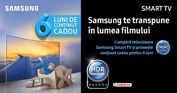 Samsung te transpune în lumea filmului
