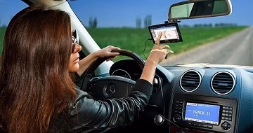 GPS-navigator auto