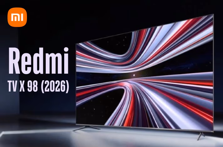 Redmi TV X (2026): новый 98-дюймовый Mini LED-телевизор с 144 Гц