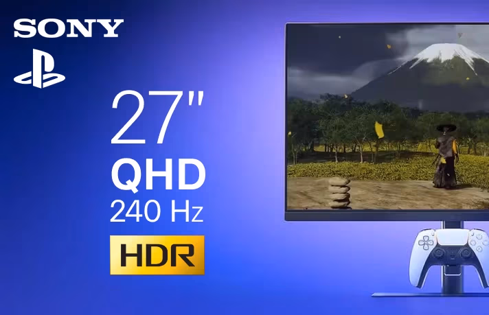 Sony Monitor Gaming 27″: model QHD cu încărcare DualSense