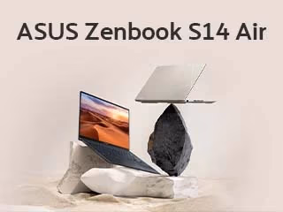 ASUS Zenbook 14 Air: noul laptop ultra-subțire cu procesor Intel Core Ultra 7