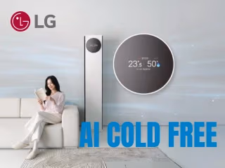 LG представила умные кондиционеры Whisen AI 2026 с технологией «теплого» осушения