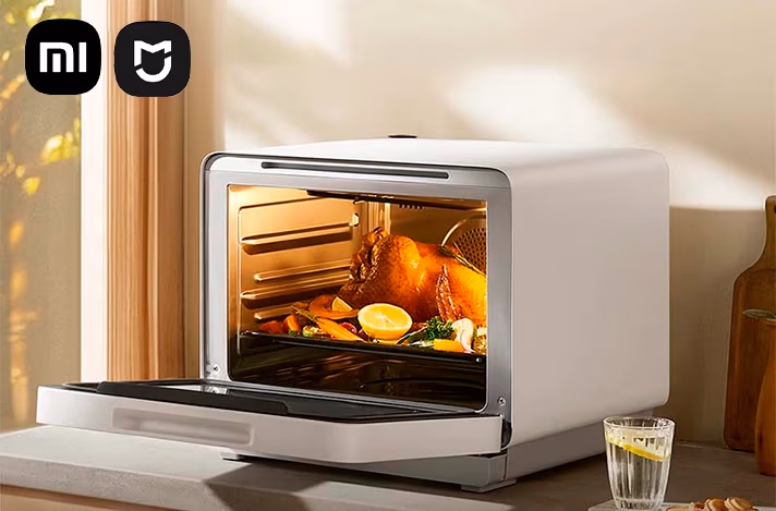 Mijia Smart Steaming Oven S1: вкусные блюда без капли масла