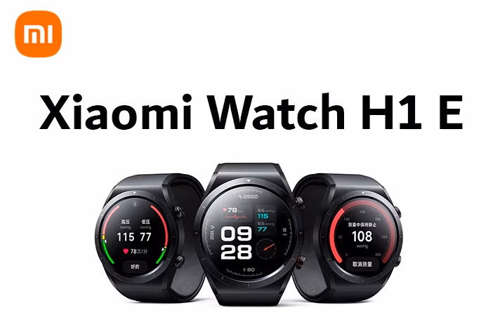 Xiaomi Watch H1 E vă măsoară tensiunea arterială non-stop
