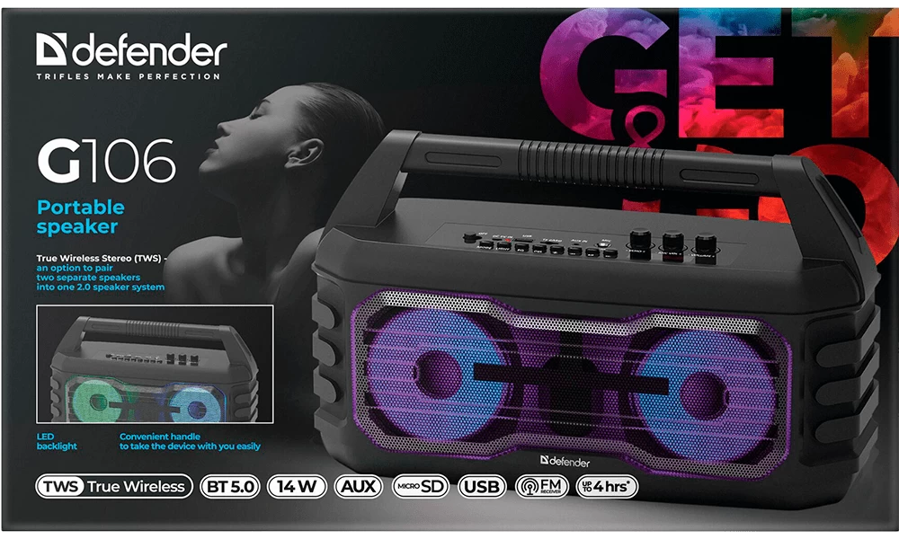 Acustica portativa Defender G106 block specification img 2