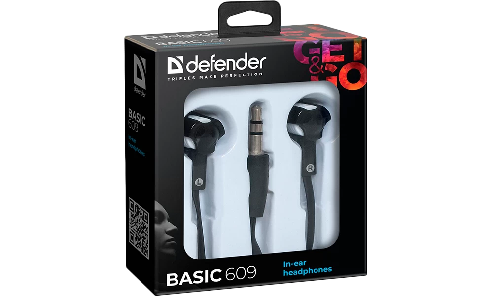 Casti cu fir Defender Basic 609 block specification img 7