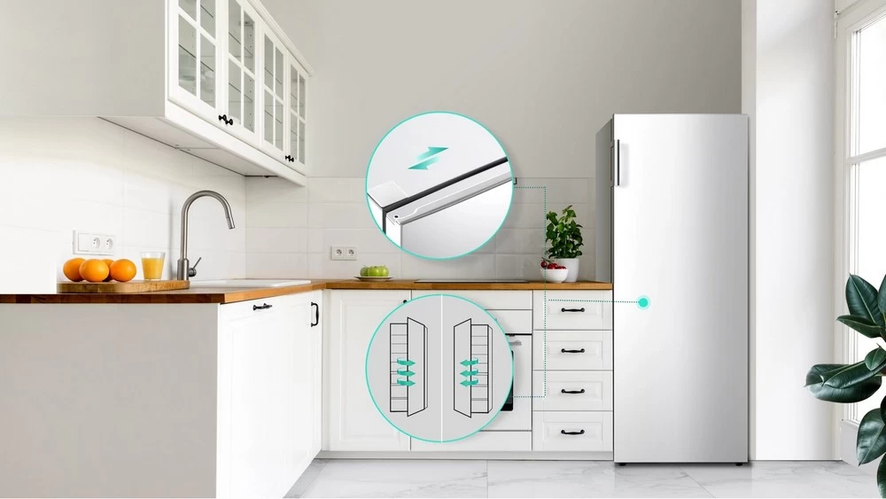 Морозильная камера Hisense FV298N4AWF, 240 л, 172 см, F, Белый block specification img 8