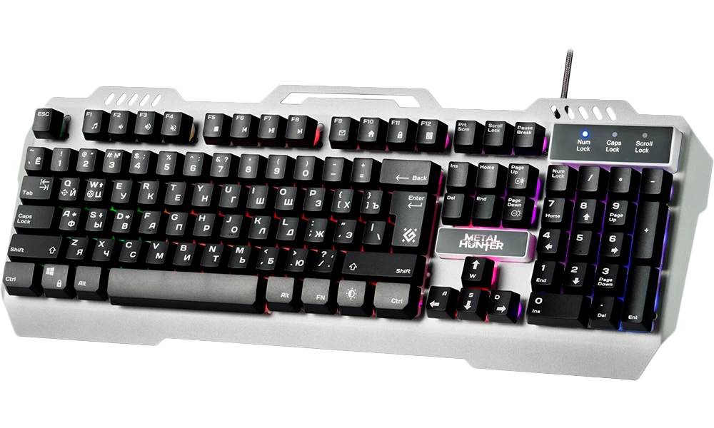 Клавиатура проводная  Defender GK140L block specification img 6