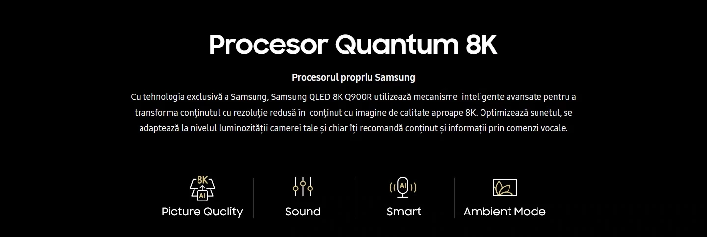 Televizor 8K QLED Samsung QE65Q900RB block specification img 8