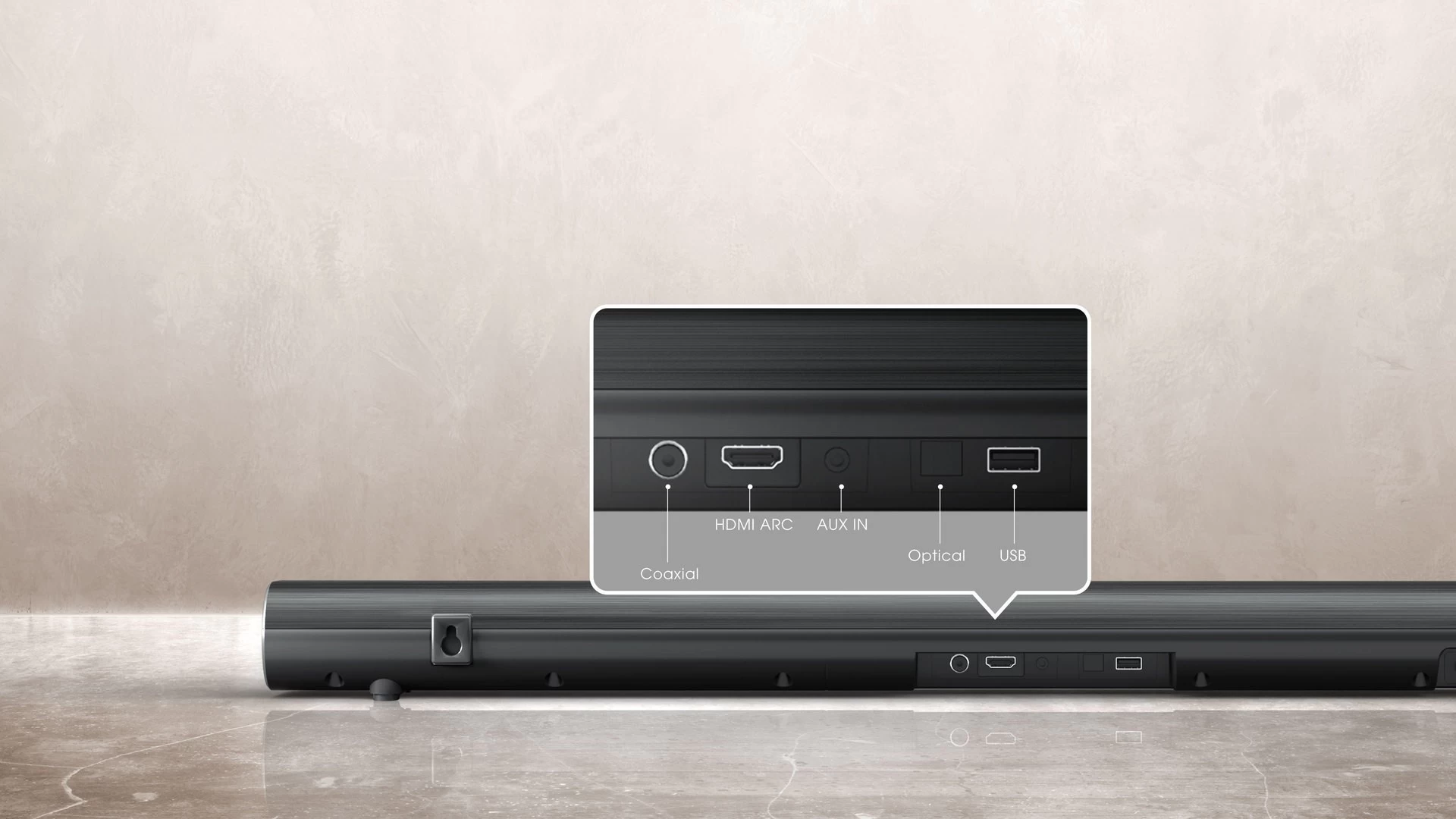 Soundbar Hisense HS212F block specification img 9