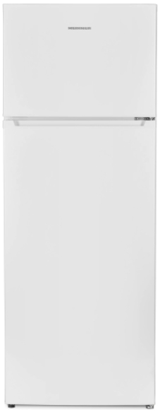 Frigider cu doua usi Heinner HFV213E++ / 212 l / 144 cm / E / Alb photo 1 Frigider cu doua usi Heinner HFV213E++ / 212 l / 144 cm / E / Alb photo 1