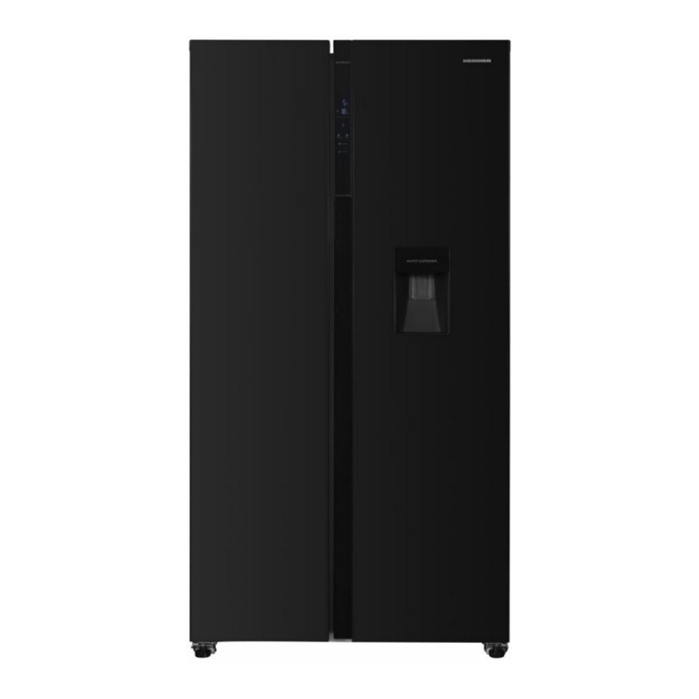 Frigider Side-by-Side Heinner HSBS-H439NFBKWDE++ / 439 l / 177 cm / E / Negru photo 1