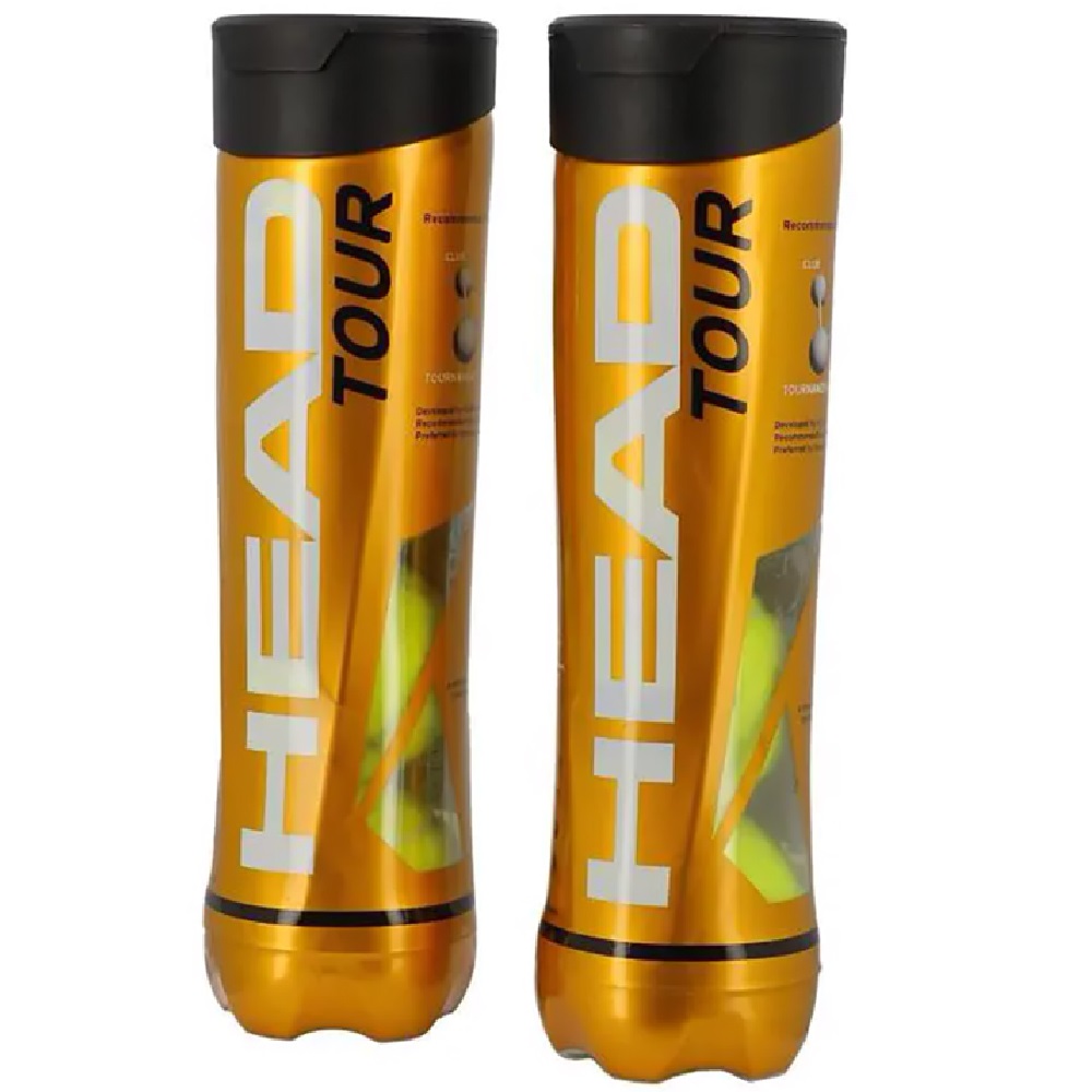 Set mingi p/u tenis 8 buc HEAD Tour Pack 2x4 photo 