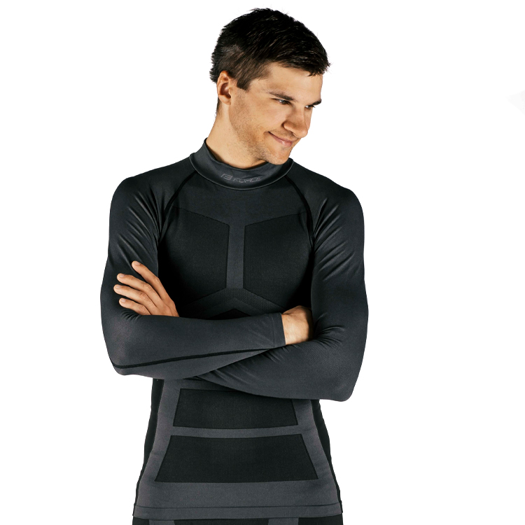Tricou termica cu maneca lunga Force F GUARD/Negru photo 2