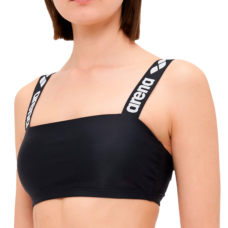 Купальник Arena ELASTIC SOLID BIKINI BANDEAU M Черный Женский photo 3
