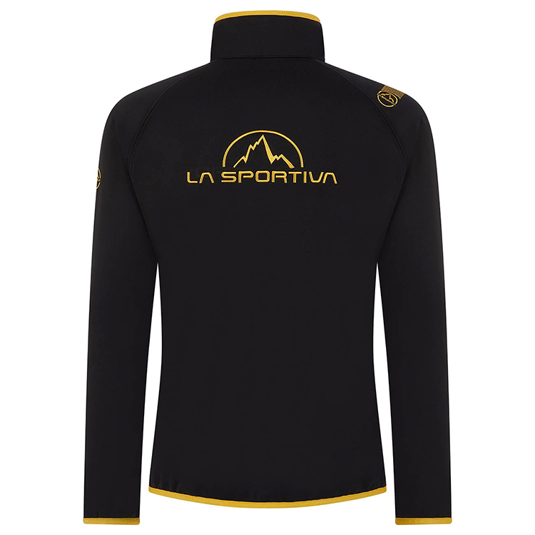 Hanorac pt bărbați La Sportiva Fleece  M Negru-galben photo 2