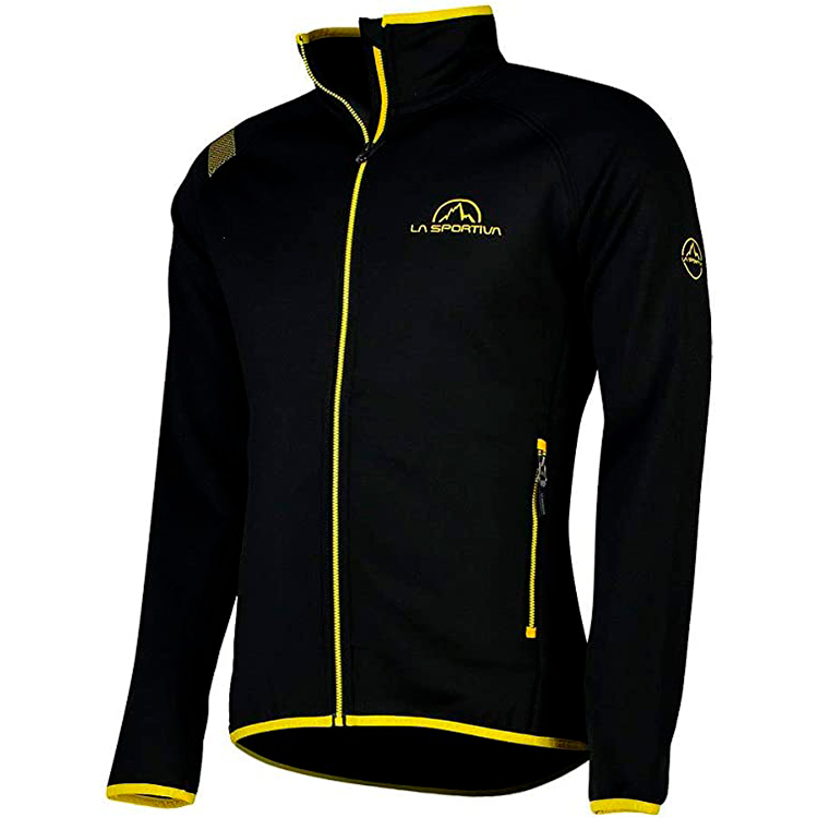 Hanorac pt bărbați La Sportiva Fleece  M Negru-galben photo 3