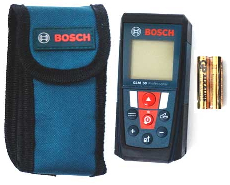 Telemetru cu laser Bosch GLM 50 Albastru photo 2