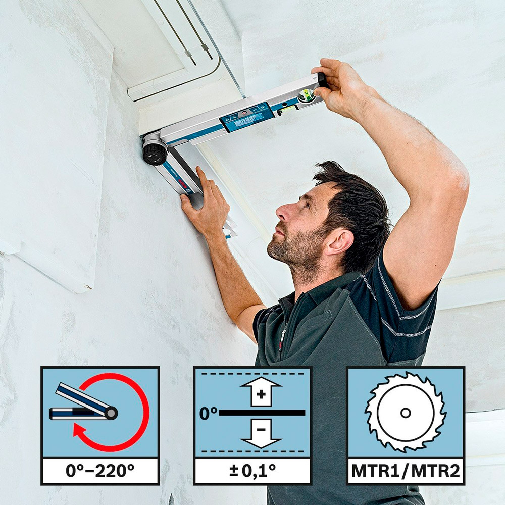 Clinometru digital Bosch GAM 220, 0601076500 photo 2