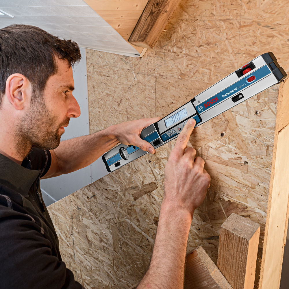Укломомер цифровой с лазерным нивелиром Bosch GIM 60 L, 0601076900 photo 3