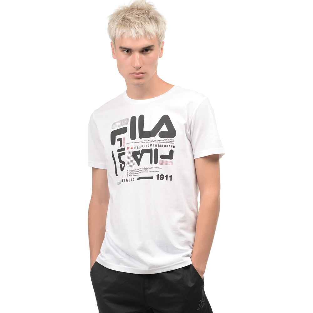 Tricou bărbătesc Fila XS Alb photo 2