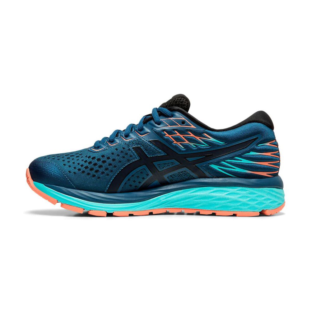 Кроссовки Asics GEL-CUMULUS 21 G-TX / Женский / 42 / Синий photo 1 Кроссовки Asics GEL-CUMULUS 21 G-TX / Женский / 42 / Синий photo 1