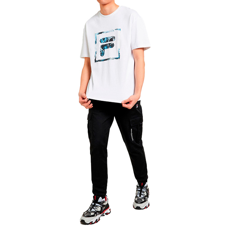 Tricou bărbătesc Fila TEE 50 Alb photo 3