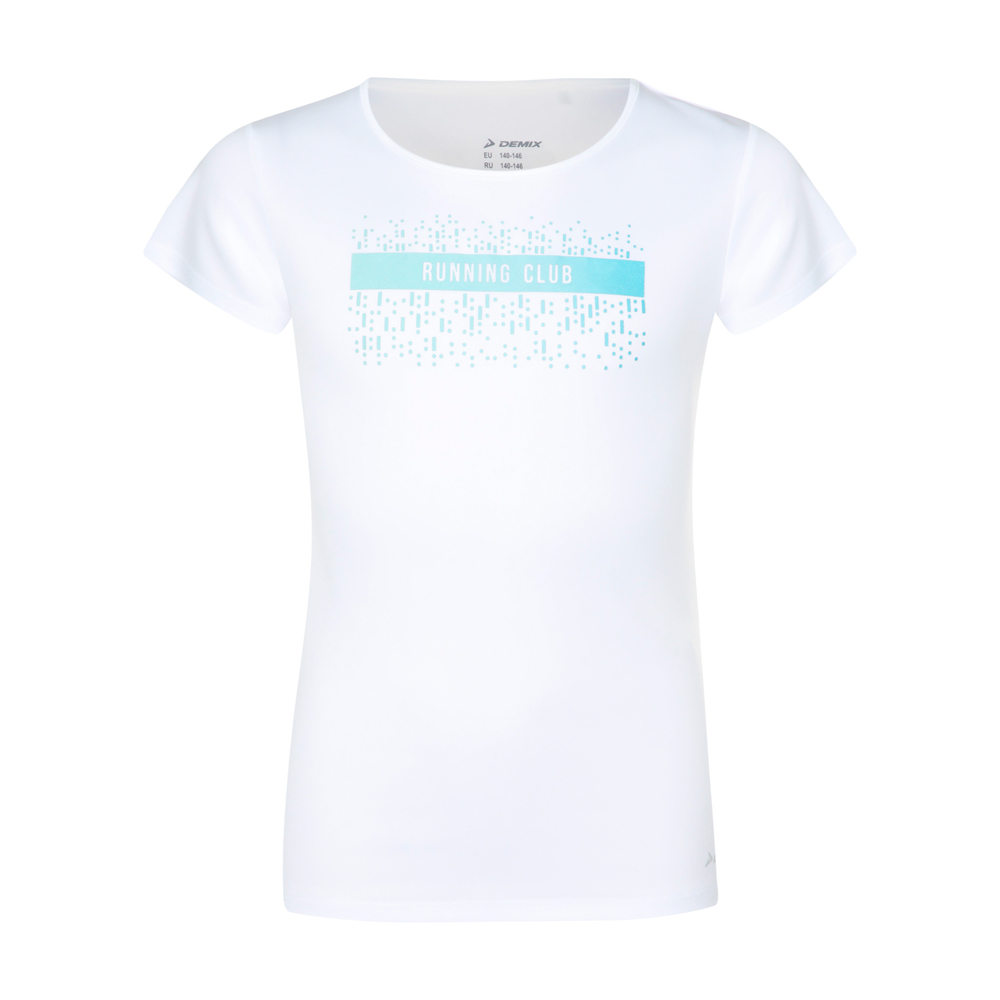 Tricou Demix Run Tee G / Femei / 122-128 / Alb photo 1