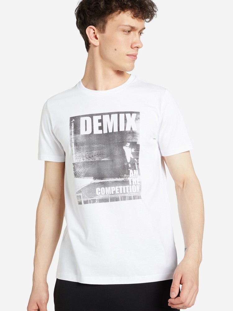 Tricou bărbătesc Demix tshirt 50 Alb photo 2