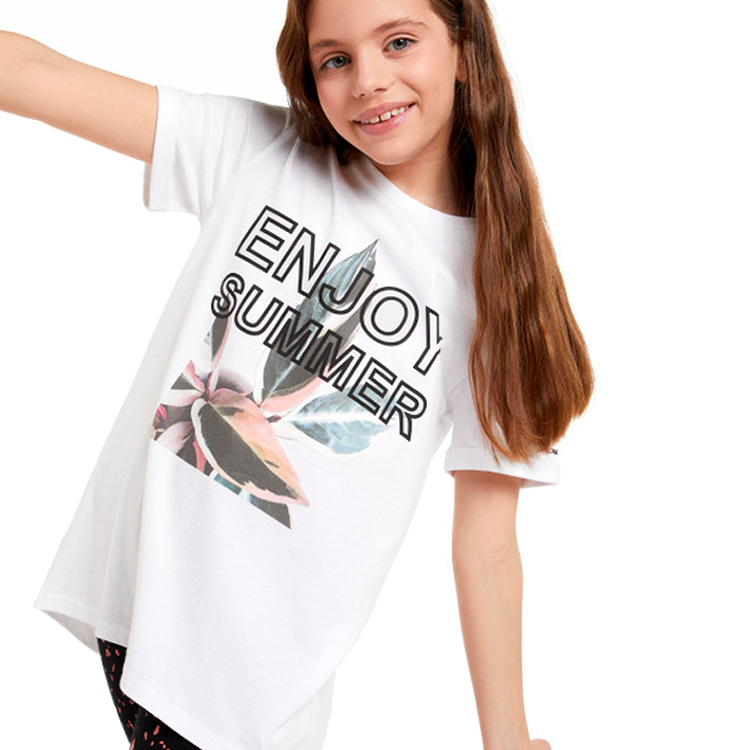 Tricou Demix TEE / Femei / 134-140 / Alb photo 5