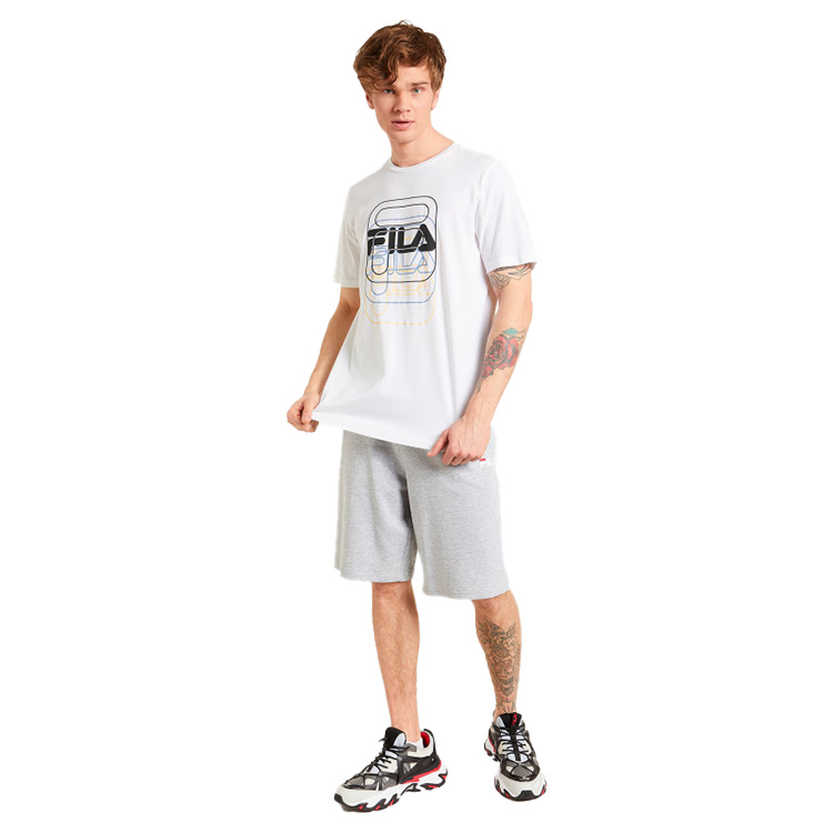 Tricou bărbătesc Fila TEE 58 Alb photo 2