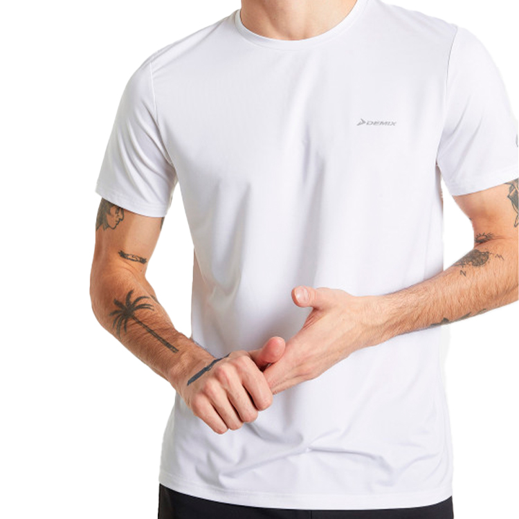 Tricou bărbătesc Demix TEE 48 Alb photo 4