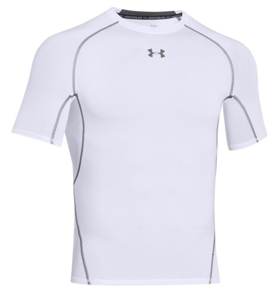 Tricou bărbătesc Under Armour UA HG ARMOUR SS M Alb photo 1 Tricou bărbătesc Under Armour UA HG ARMOUR SS M Alb photo 1
