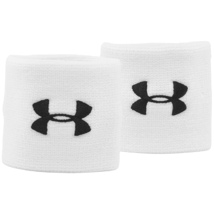 Напульсники  Under Armour UA PERFORMANCE WRISTBANDS/1276991-100/Белый photo 3