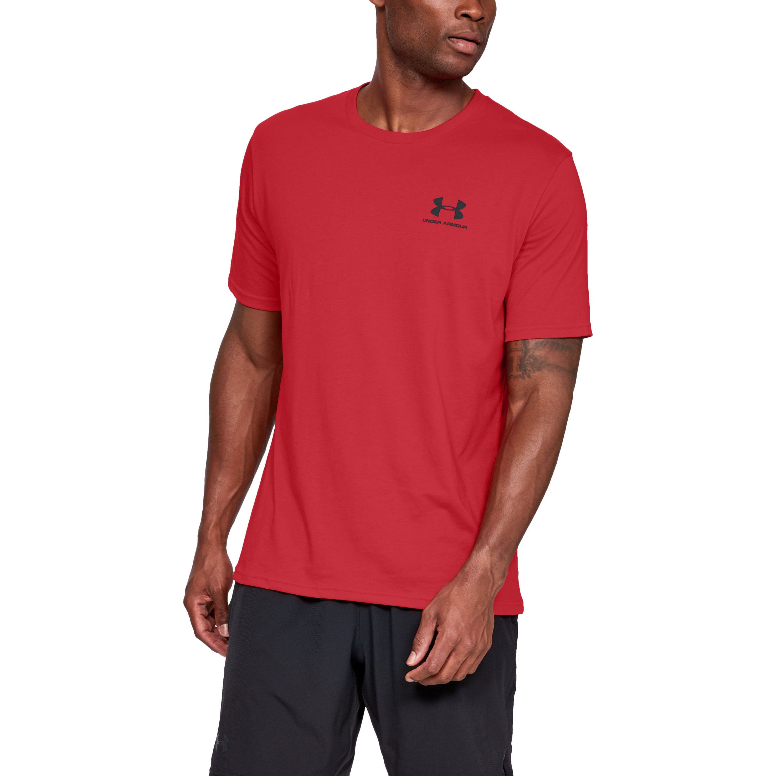 Tricou bărbătesc Under Armour SPORTSTYLE LEFT CHEST SS LG Rosu photo 2