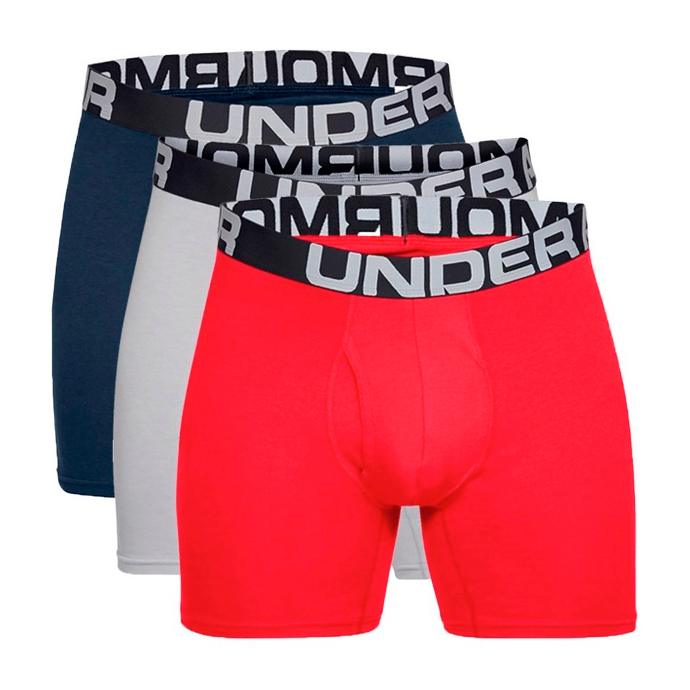 Under Armour Charged Cotton 6in 3 Pack photo Under Armour Charged Cotton 6in 3 Pack photo