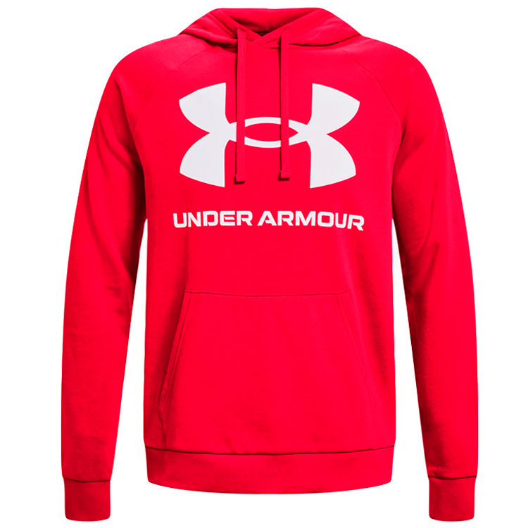 Hanorac pt bărbați Under Armour UA Rival Fleece Big Logo HD L Rosu photo 1 Hanorac pt bărbați Under Armour UA Rival Fleece Big Logo HD L Rosu photo 1