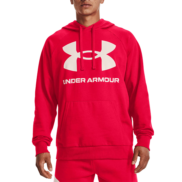 Hanorac pt bărbați Under Armour UA Rival Fleece Big Logo HD L Rosu photo 3