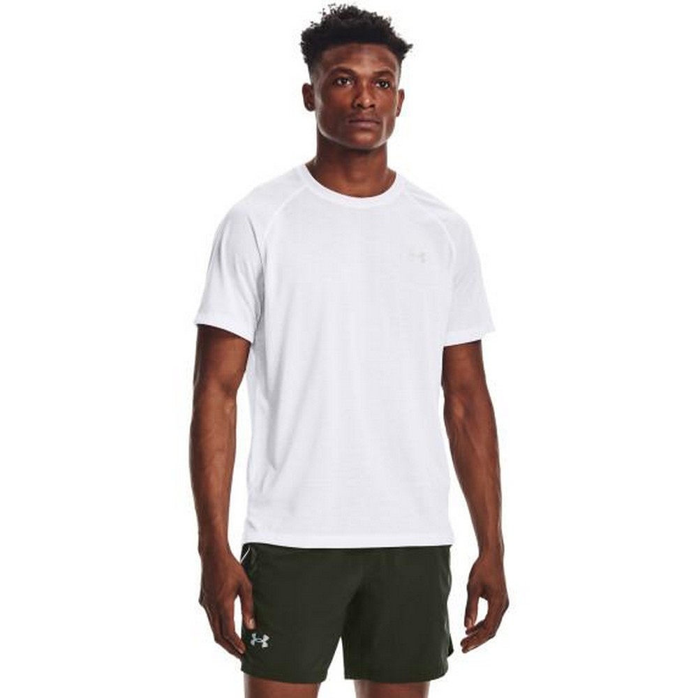 Футболка мужская Under Armour UA STREAKER SS L Белый photo 2