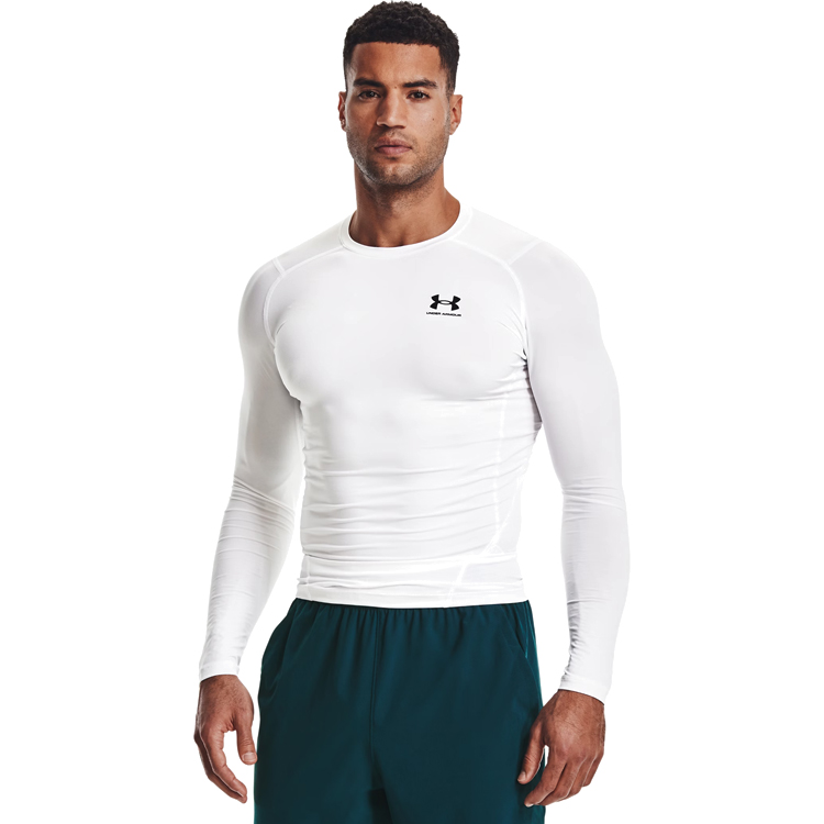 Мужская Толстовка Under Armour UA HG Armour Comp LS M Белый photo 5