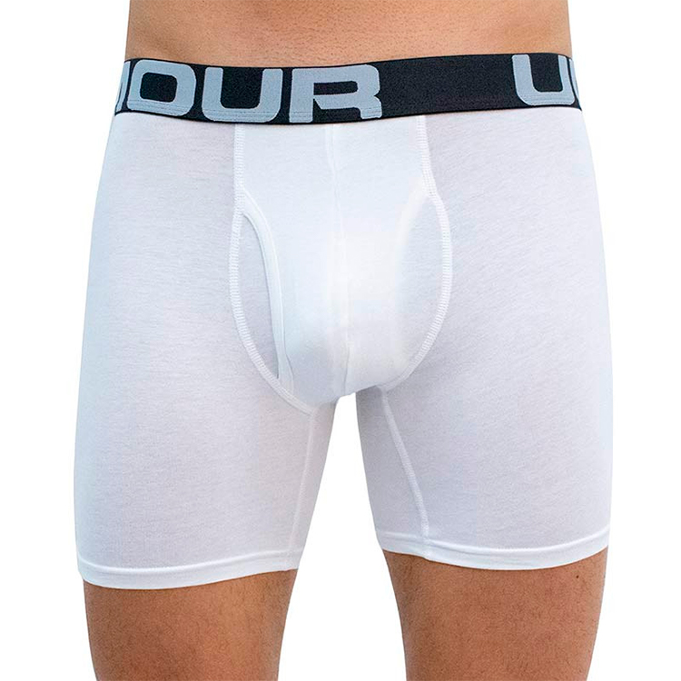 Boxeri Under Armour UA M CHARGED COTTON 6IN 3 PACK L Alb Barbati photo 2