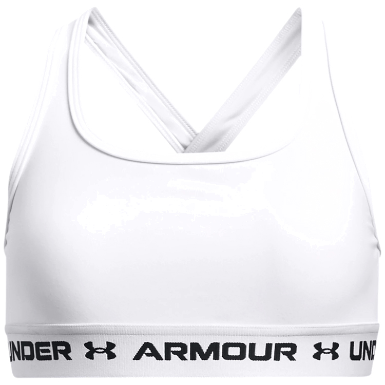 Спортивное бра Under Armour UA G CROSSBACK MID SOLID / Женский / L / Белый photo 1 Спортивное бра Under Armour UA G CROSSBACK MID SOLID / Женский / L / Белый photo 1