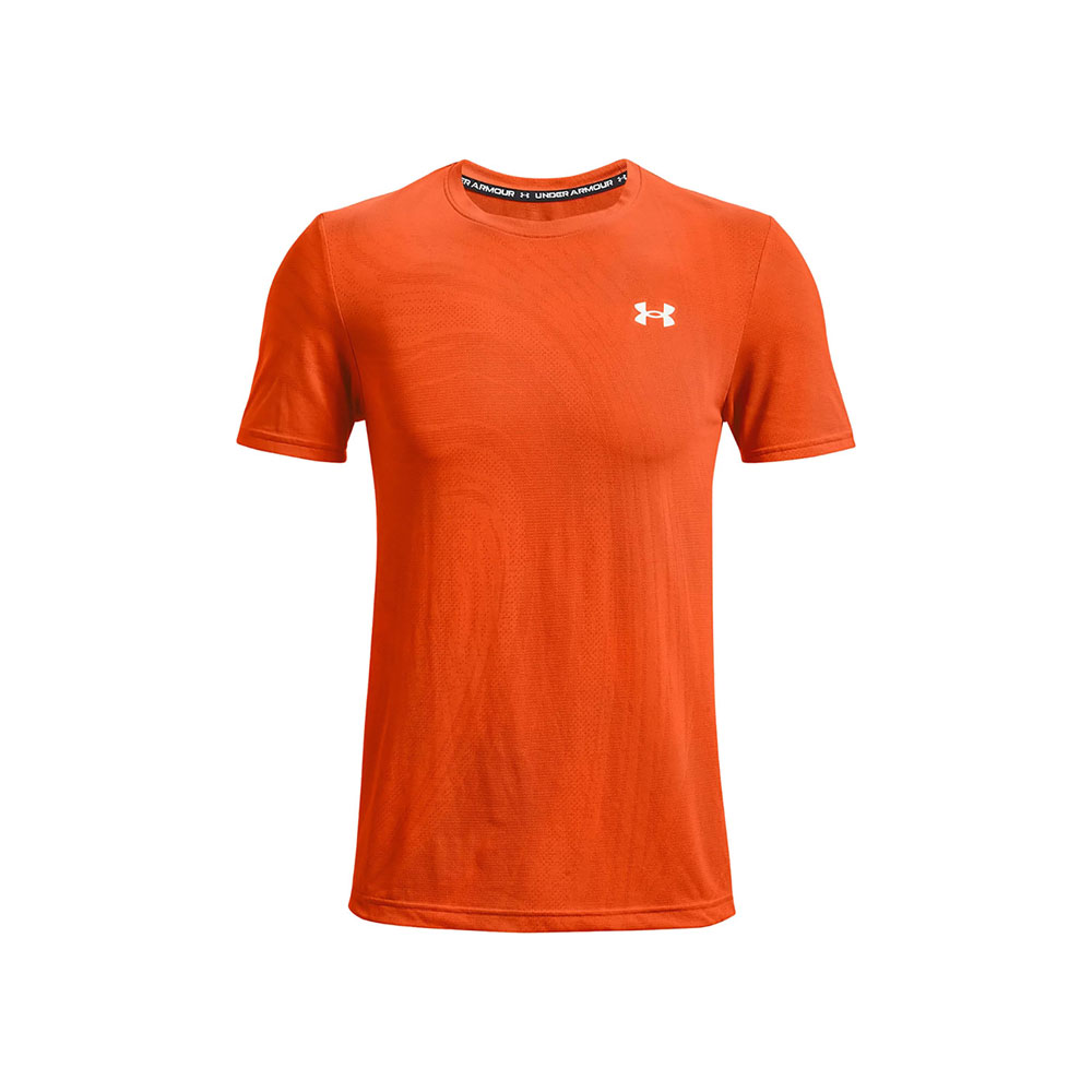 Tricou bărbătesc Under Armour UA Seamless Surge SS L Oranj photo 1 Tricou bărbătesc Under Armour UA Seamless Surge SS L Oranj photo 1