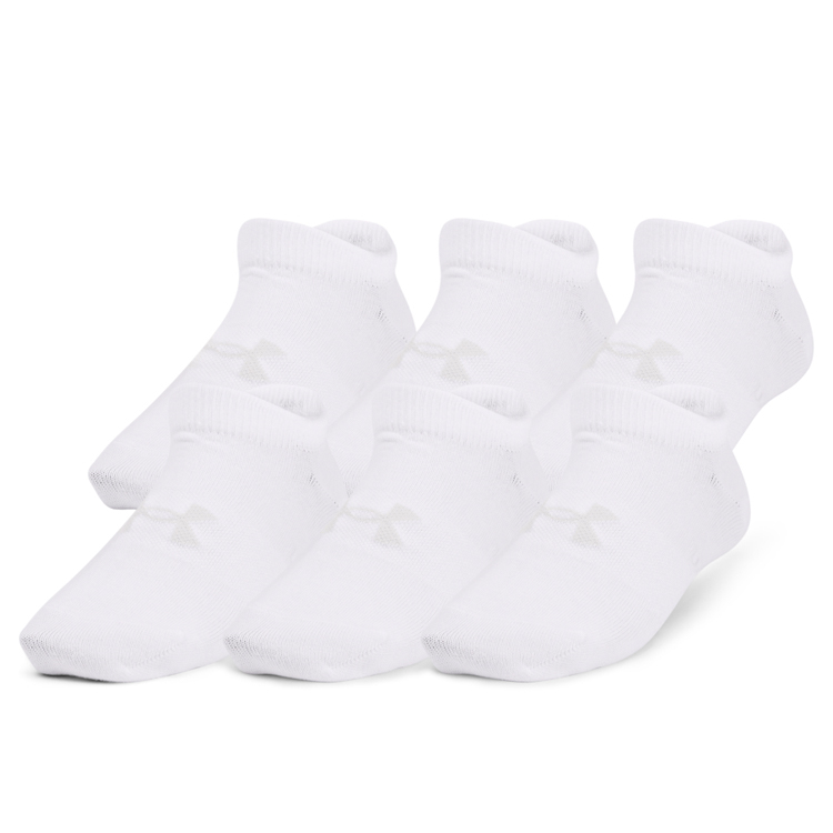 Sosete Under Armour UA Yth Essential No Show 6pk photo Sosete Under Armour UA Yth Essential No Show 6pk photo